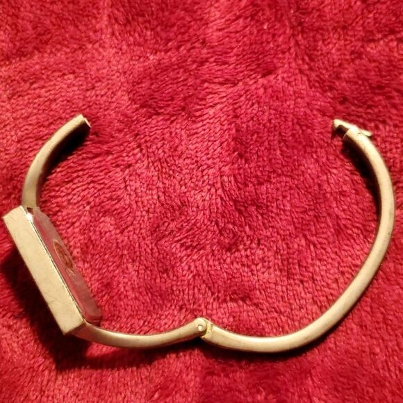 Belmore Ladies Bangle Watch Rectangular Case Silvertone - Picture 8 of 8